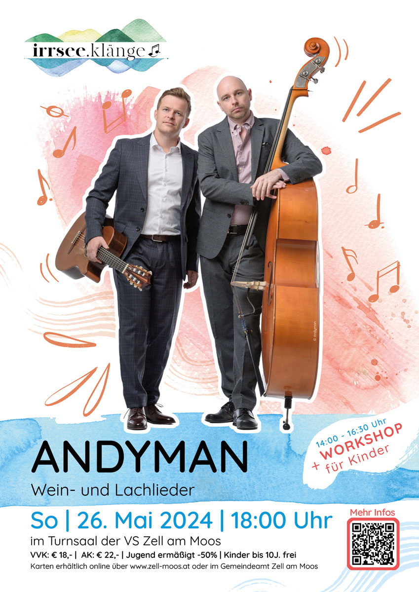 Andyman Plakat Zell am Moos