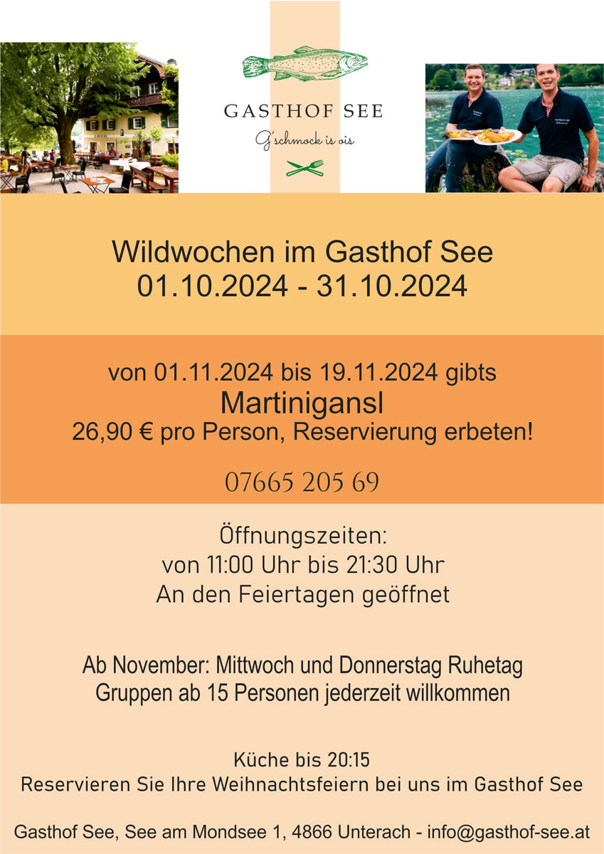 Gasthof See Herbst 2024