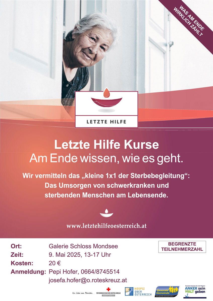 Letzte Hilfe Plakat Pepi