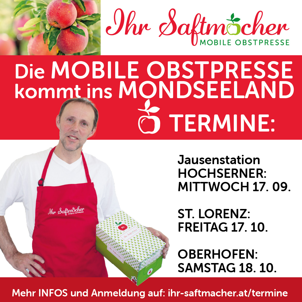 Ihr Saftmacher - Mobile Obstpresse
