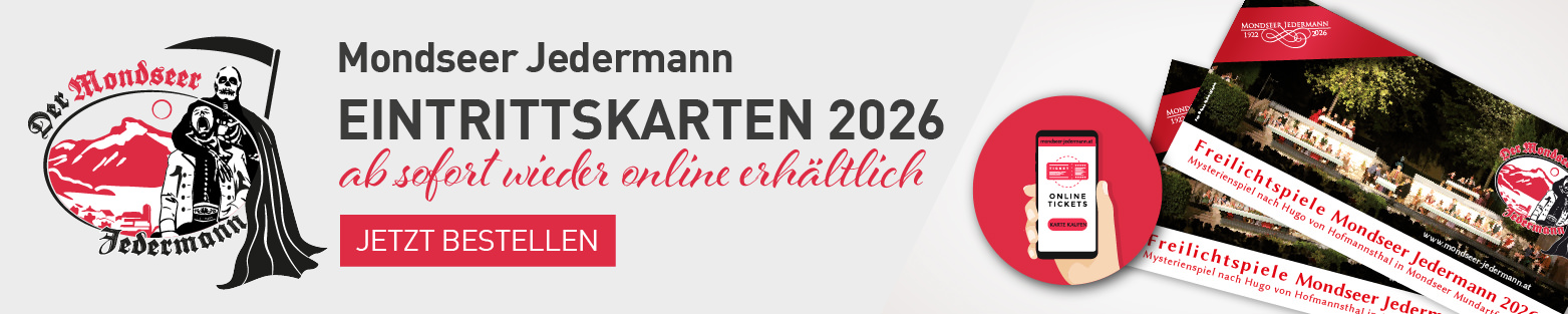 Mondseer Jedermann Eintrittskarten 2026