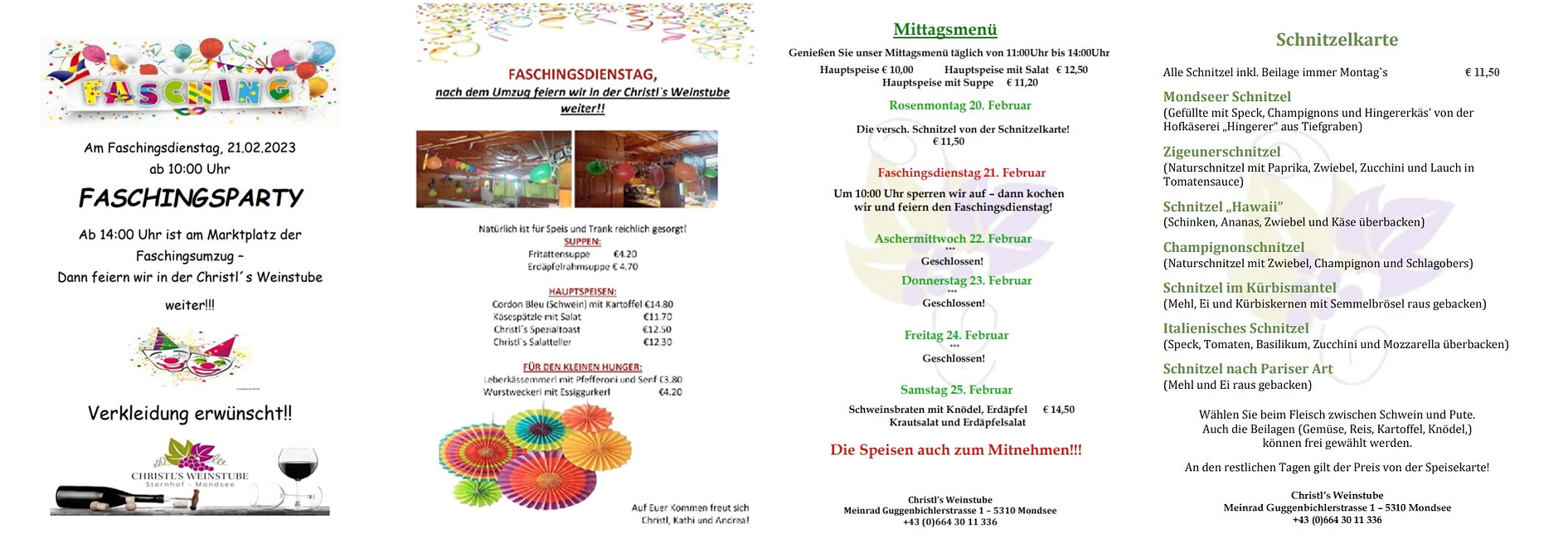 christl weinstube kw8 fasching