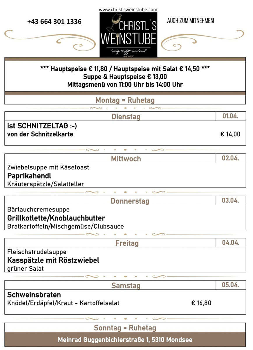 christlsweinstube 1425
