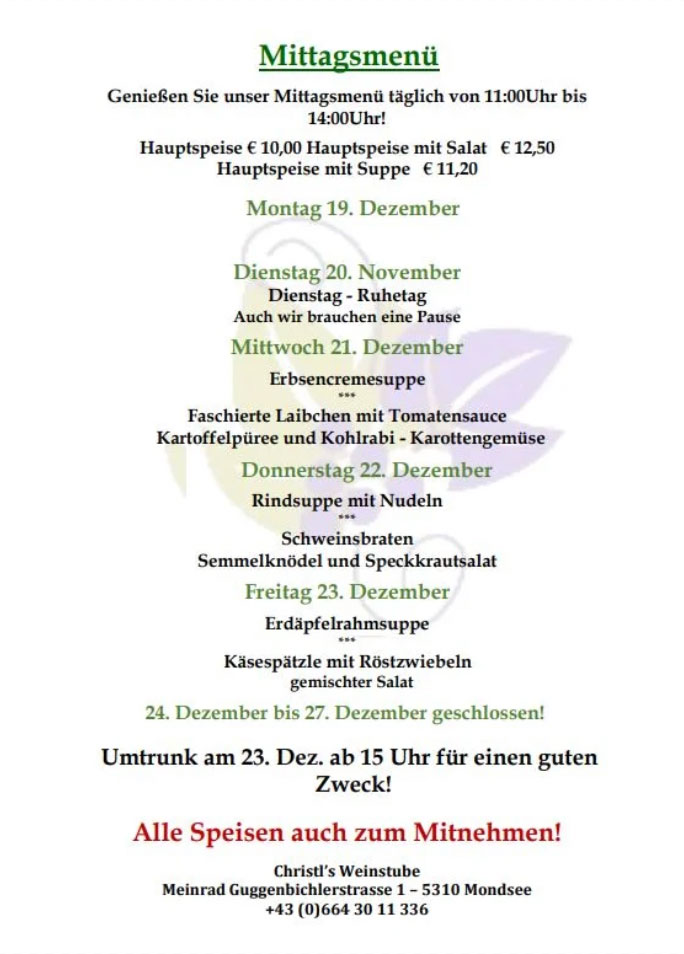 christlsweinstube 5122