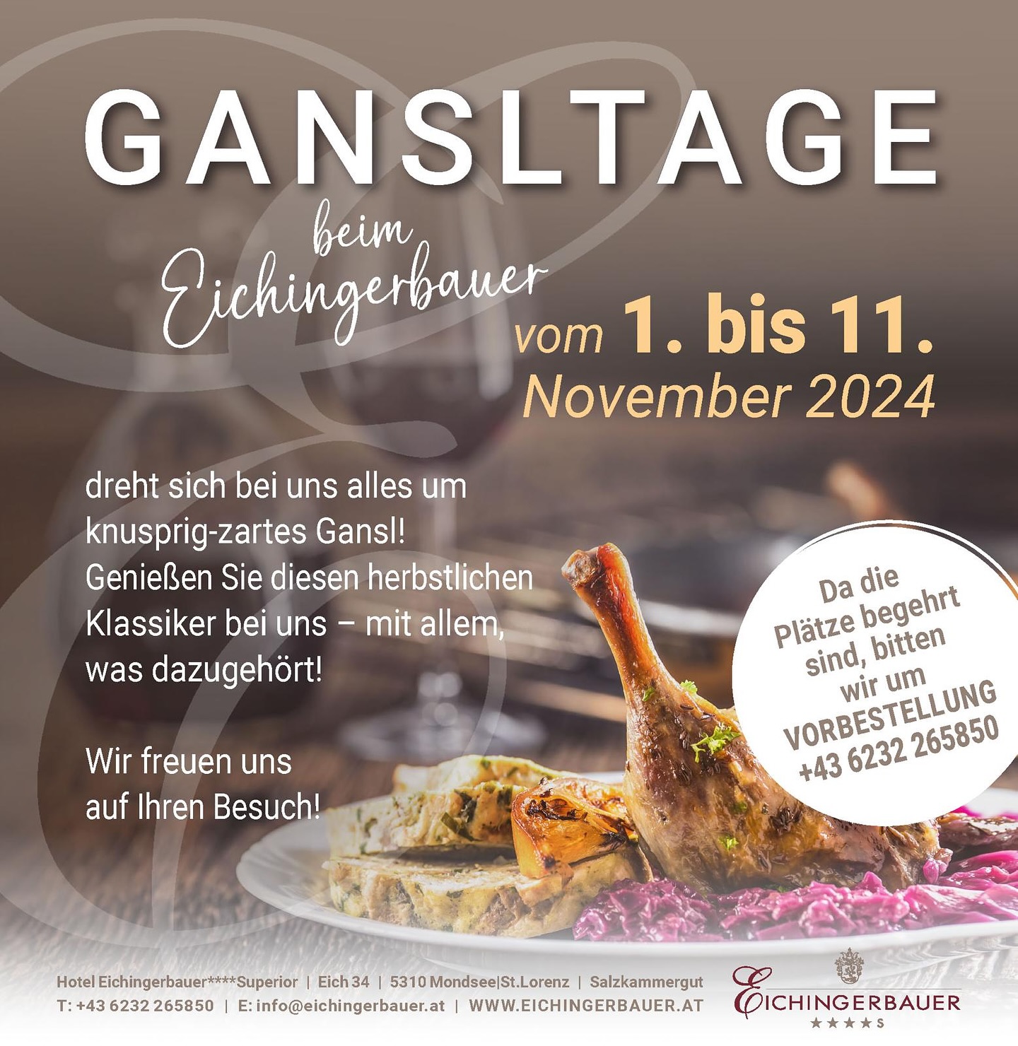 gansltage eichingerbauer