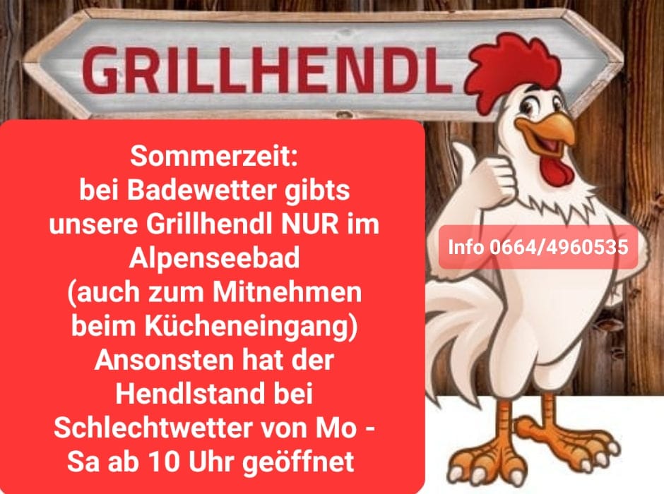 grillhendl sommerzeit