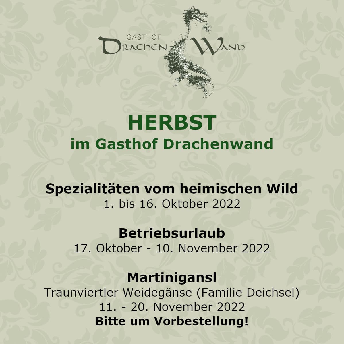 herbst im GH Drachenwand