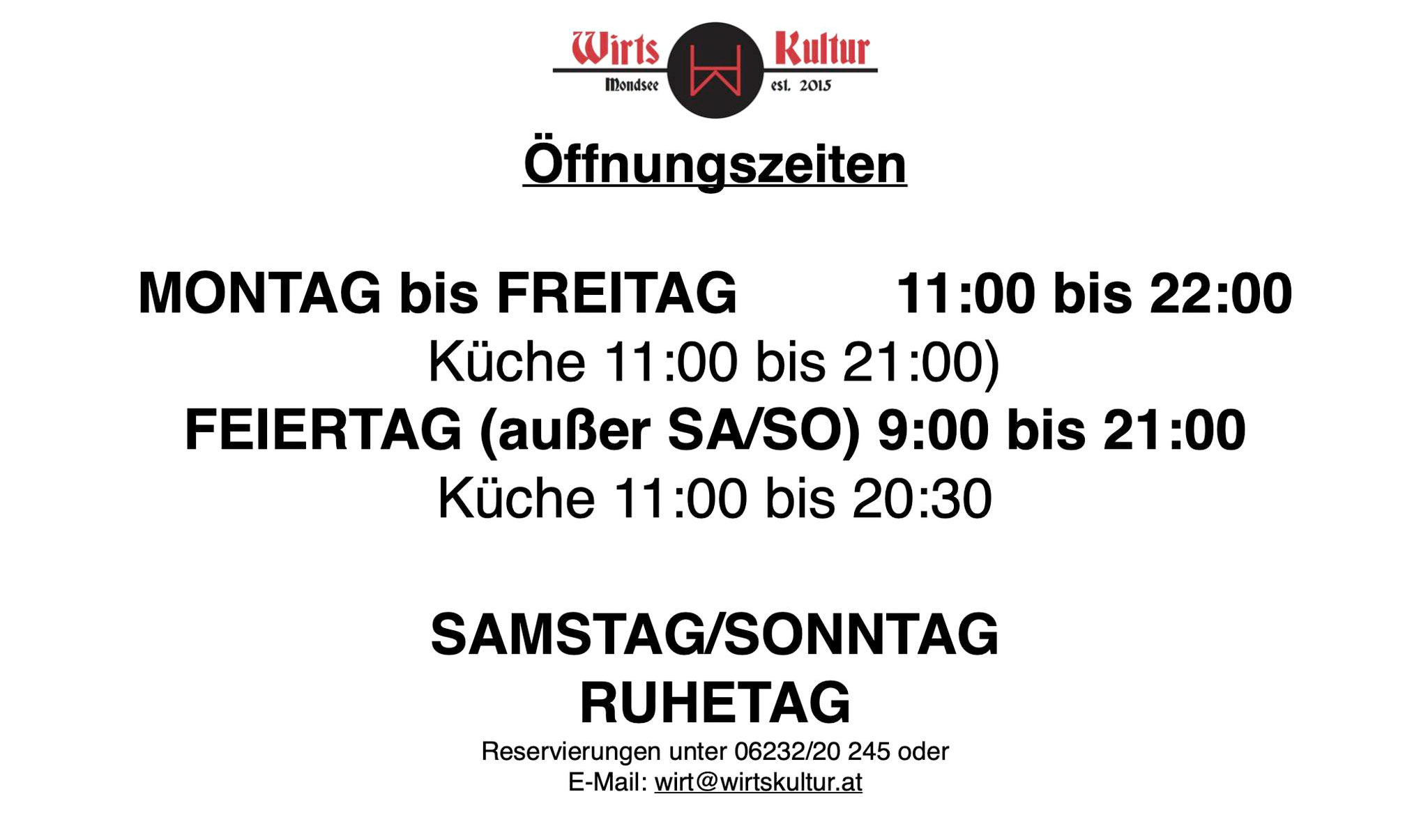 wirtskultur neue oeffnungszeiten
